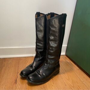 Frye boots - black leather size 7